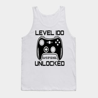 Level 100 completed 100 days of school unlocked Tank Top